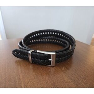 Dockers Braided Belt Mens L 38-40 Black